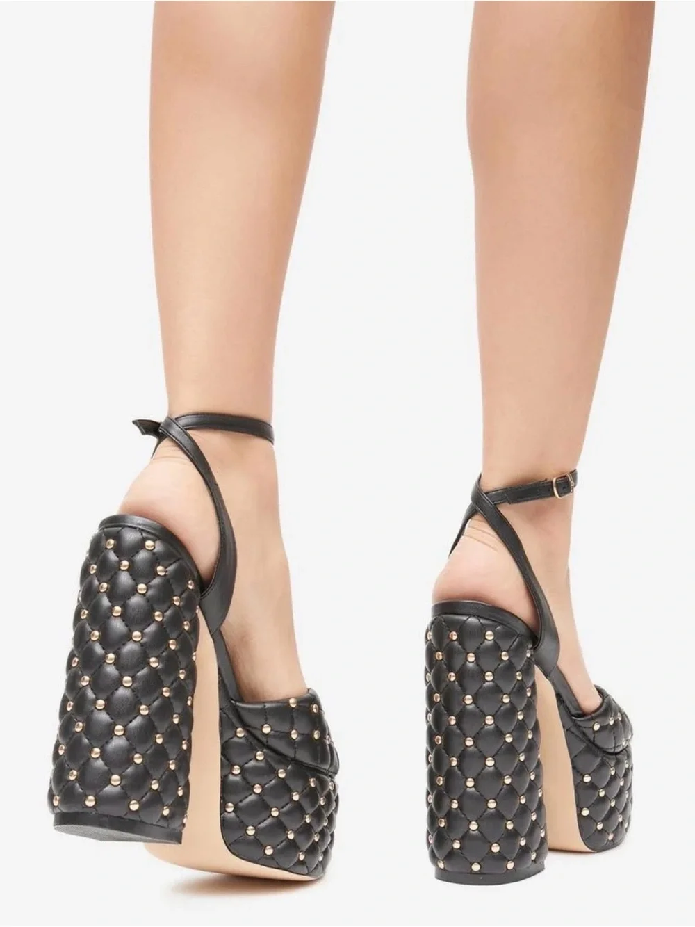DollsKill Lanzi size 9 Pink Platform Heels by lemon drop by privileged